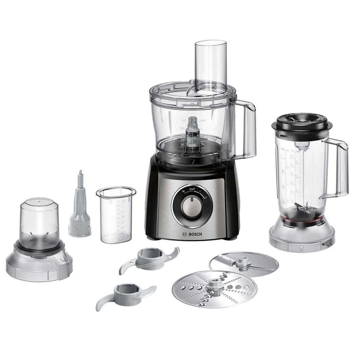 Bosch MCM3501M Bosch foodprocessor 2,3 l Rustfrit stål