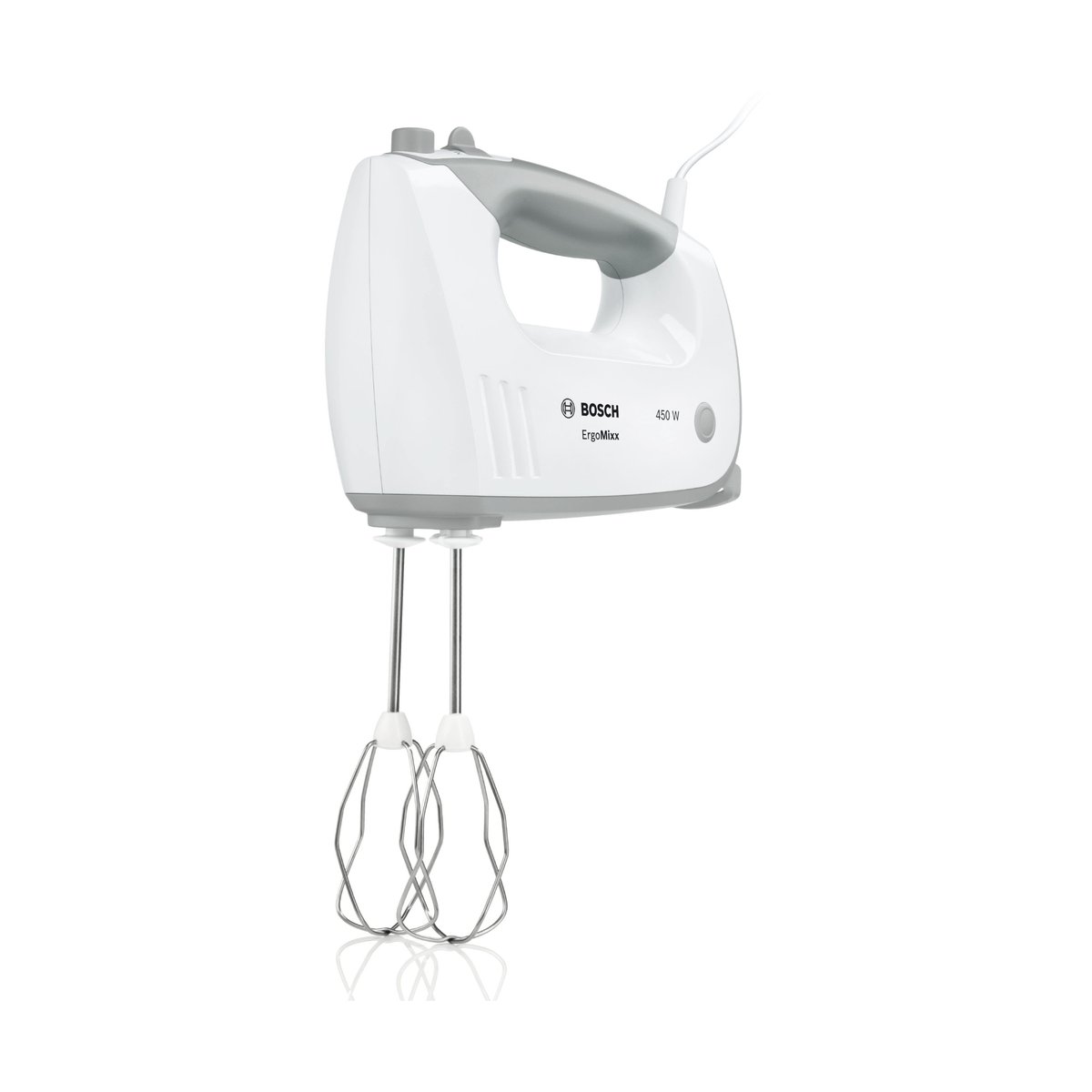 Bosch MFQ36480 Bosch ErgoMixx håndmixer 450W Hvid-vinduesgrå