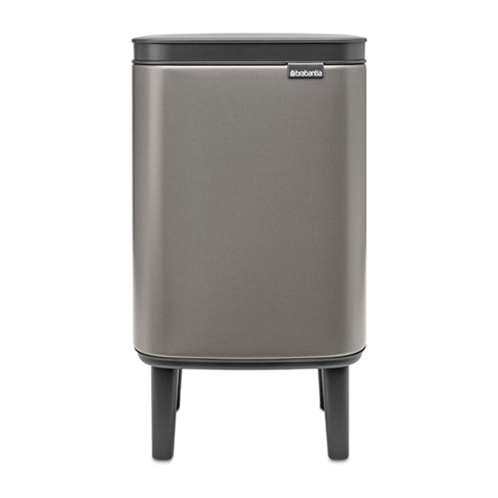 Brabantia Bo affaldsspand høj 4 L Platinum