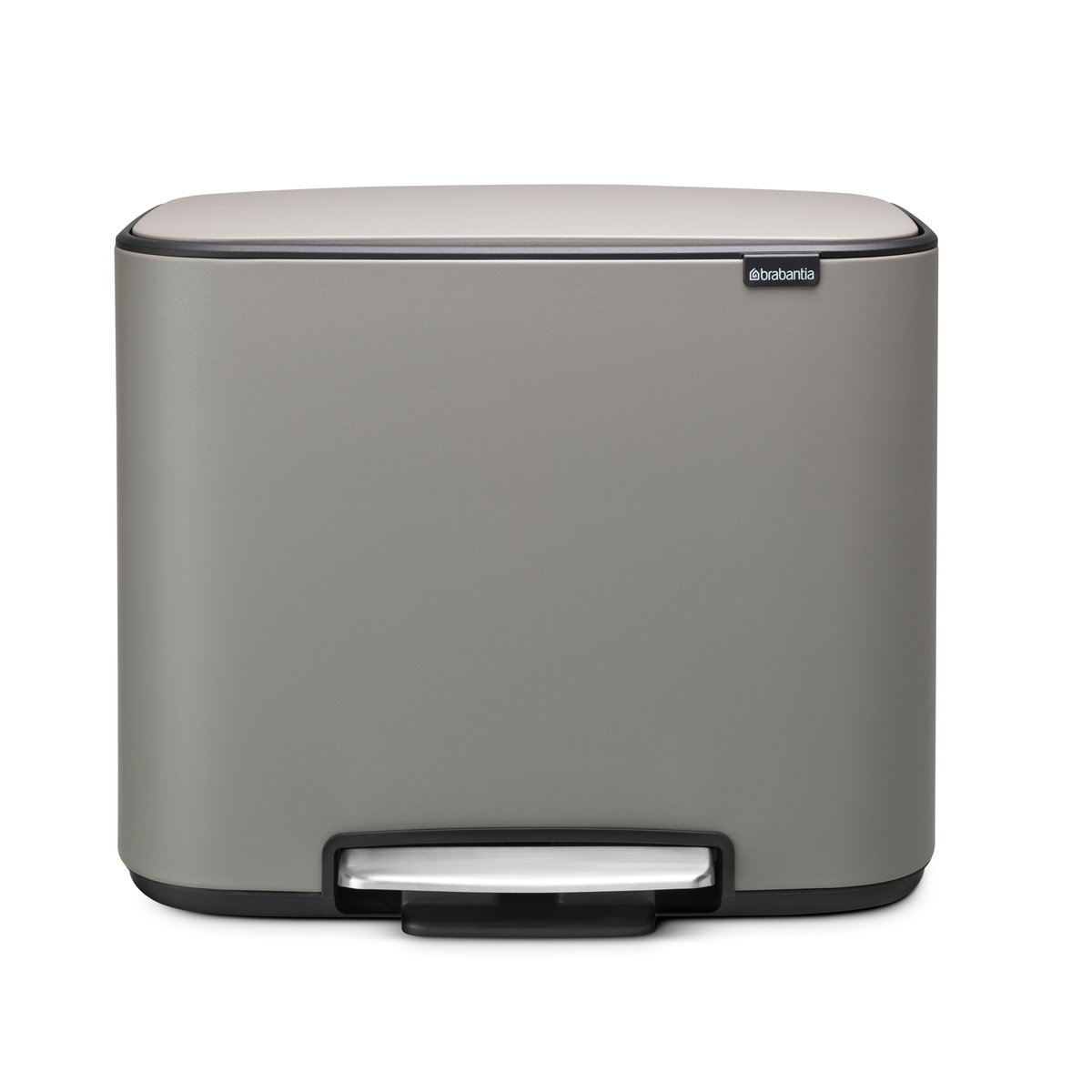 Brabantia Bo pedalspand 36 l mineral concrete grey