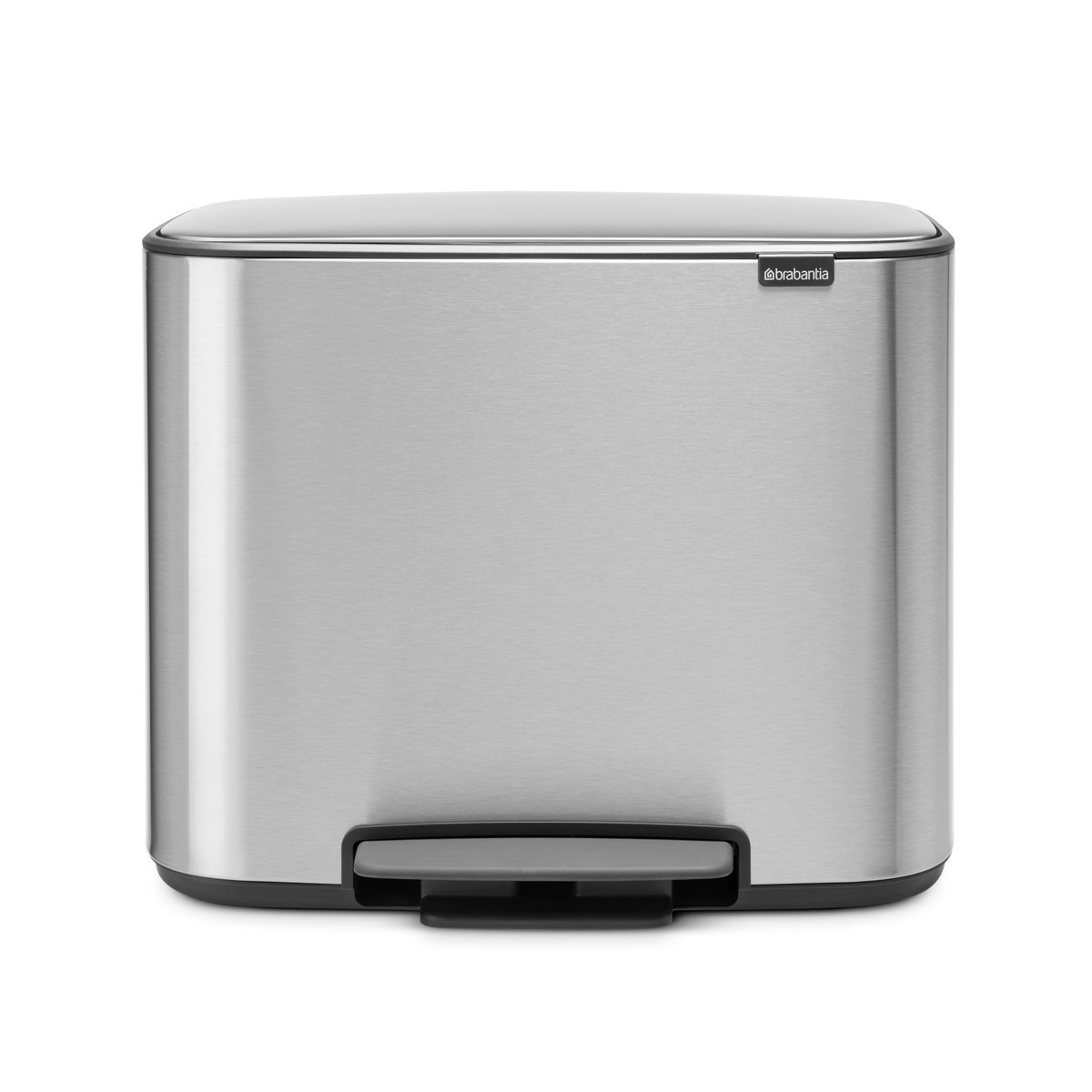 Brabantia Bo pedalspand 36 l mineral steel FFP