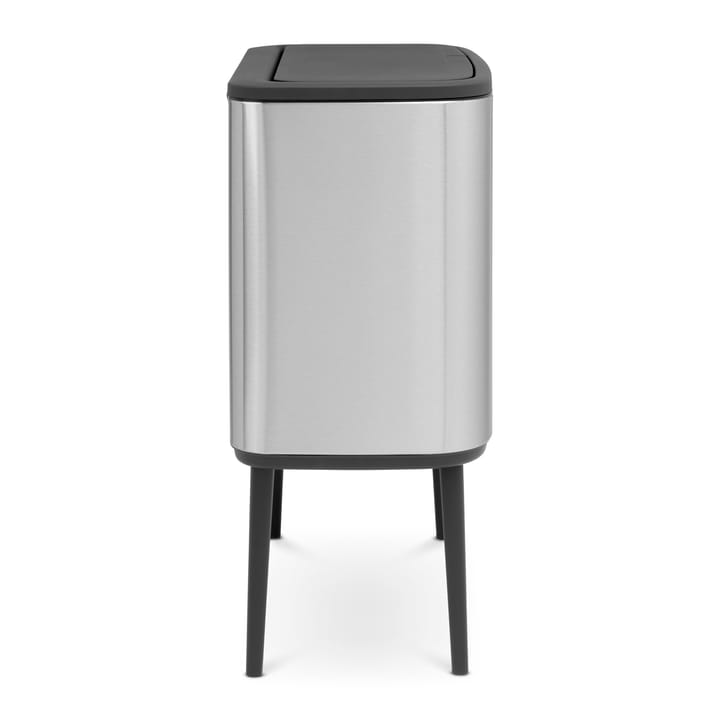 Bo touch bin 11+23 liter, Mat rustfrit stål Brabantia