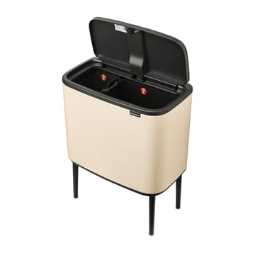 Bo touch bin 11+23 liter - Soft beige - Brabantia