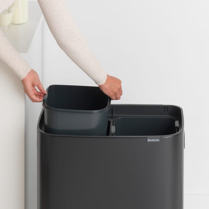 Bo touch bin 2x30 L, Mat sort Brabantia