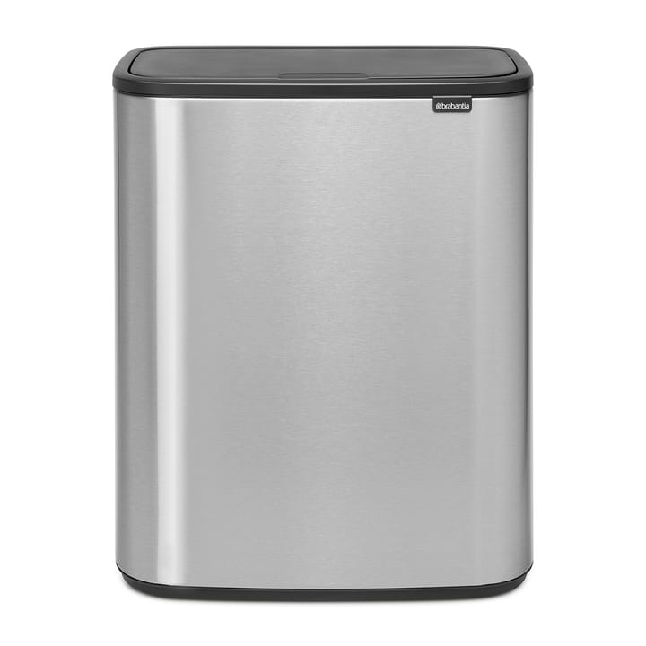 Bo touch bin 2x30 L - Matbørstet stål - Brabantia