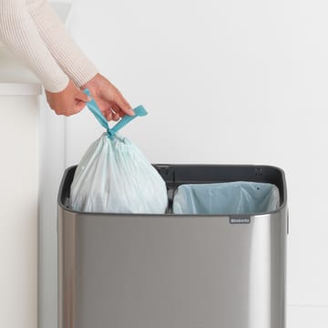 Bo touch bin 2x30 L - Matbørstet stål - Brabantia