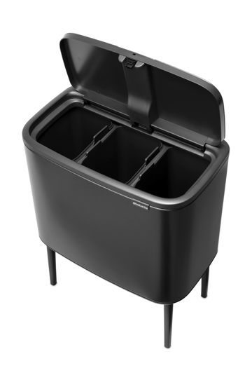 Bo touch bin 3 x 11 liter - Confident Grey - Brabantia