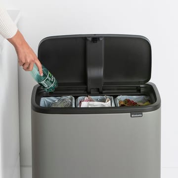 Bo touch bin 3 x 11 liter - Mineral concrete grey - Brabantia