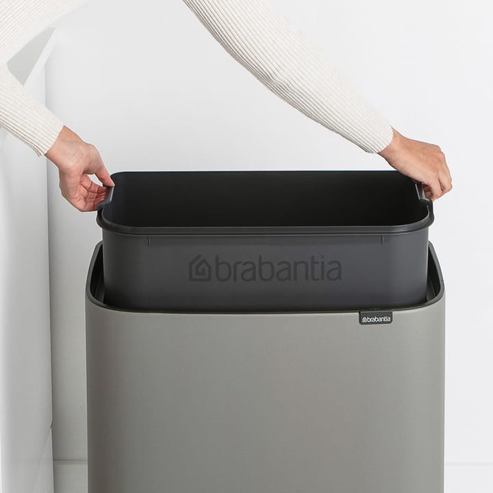 Bo touch bin 36 liter, Mineral concrete grey Brabantia