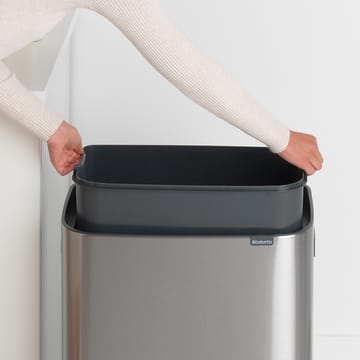 Bo touch bin 60 L - Matbørstet stål - Brabantia