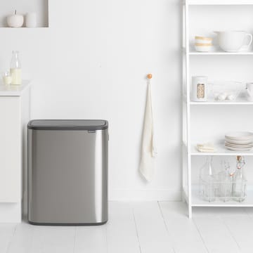 Bo touch bin 60 L - Matbørstet stål - Brabantia