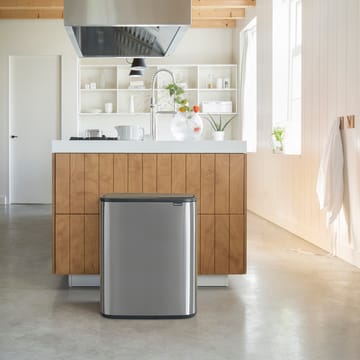 Bo touch bin 60 L - Matbørstet stål - Brabantia