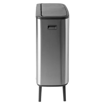 Bo touch bin high 2x30 L - Matbørstet stål - Brabantia