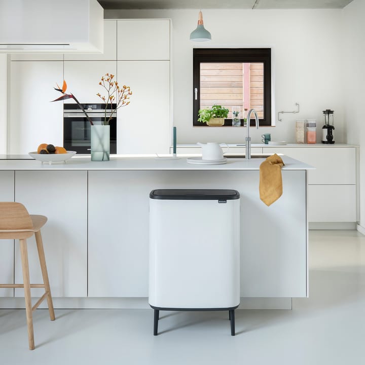 Bo touch bin high 60 L, Hvid Brabantia