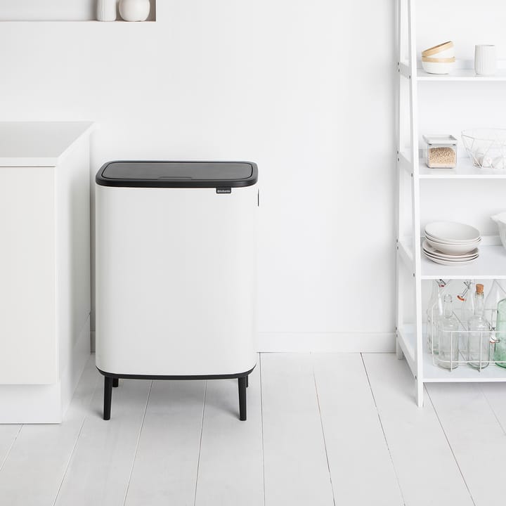 Bo touch bin high 60 L, Hvid Brabantia