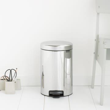 New Icon pedalspand 12 liter - brilliant steel (sølv) - Brabantia