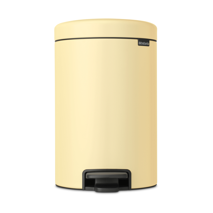 Brabantia New Icon pedalspand 12 liter Mellow Yellow