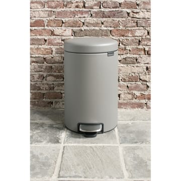 New Icon pedalspand 12 liter - Mineral concrete grey - Brabantia