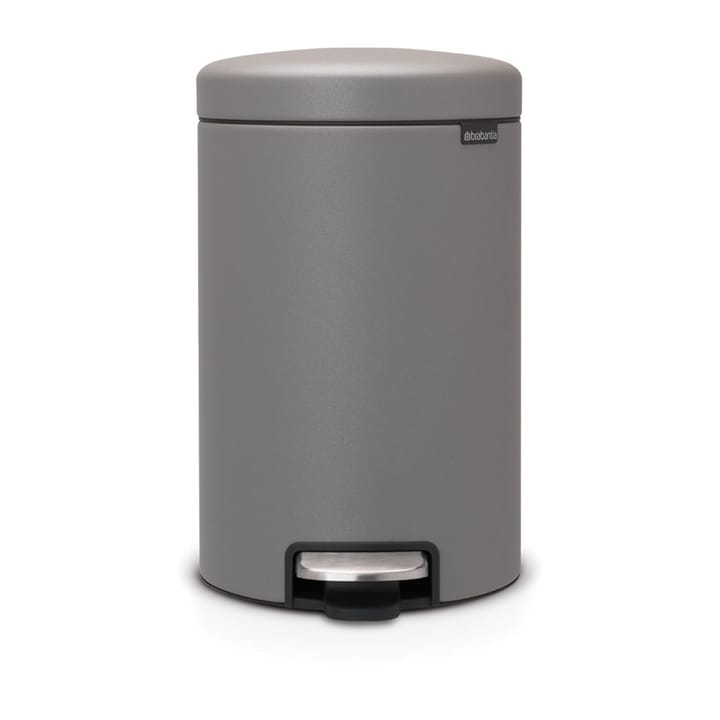 New Icon pedalspand 12 liter - Mineral concrete grey - Brabantia