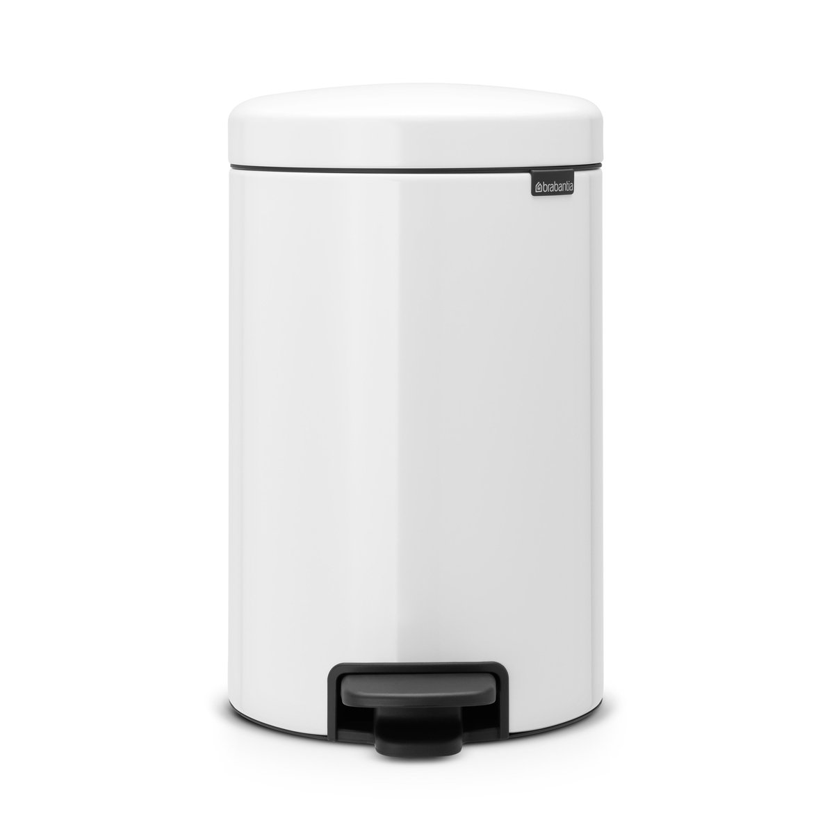 Brabantia New Icon pedalspand 12 liter white (hvid)