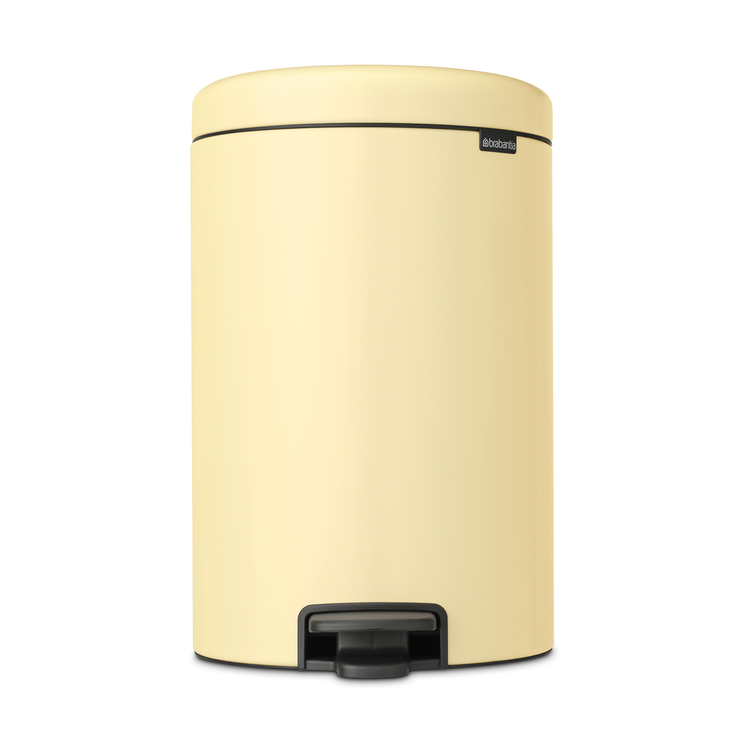 Brabantia New Icon pedalspand 20 liter Mellow Yellow