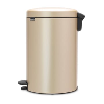 New Icon pedalspand 20 liter - Metallic Gold - Brabantia