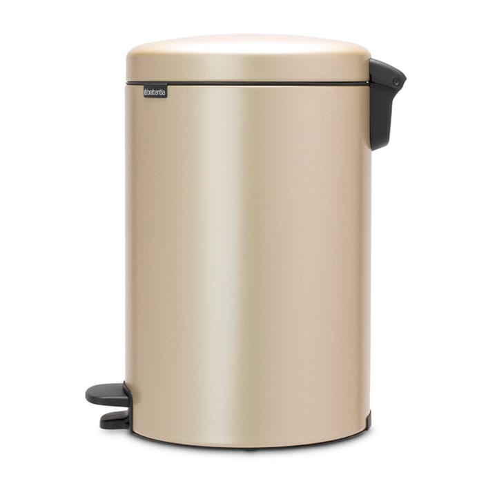 New Icon pedalspand 20 liter, Metallic Gold Brabantia