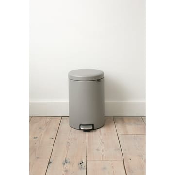 New Icon pedalspand 20 liter - Mineral concrete grey - Brabantia