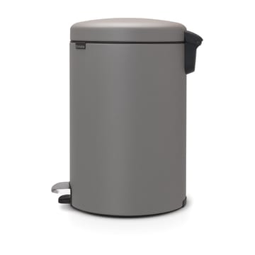 New Icon pedalspand 20 liter - Mineral concrete grey - Brabantia