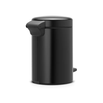 New Icon pedalspand 3 liter - matt black (sort) - Brabantia