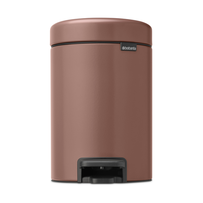 Brabantia New Icon pedalspand 3 liter Satin Taupe