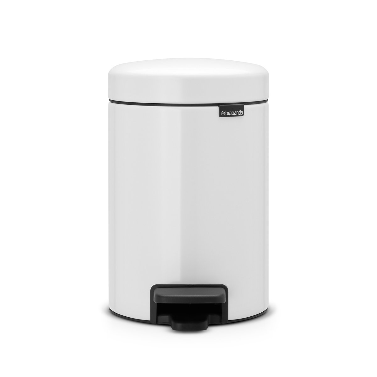 Brabantia New Icon pedalspand 3 liter white (hvid)