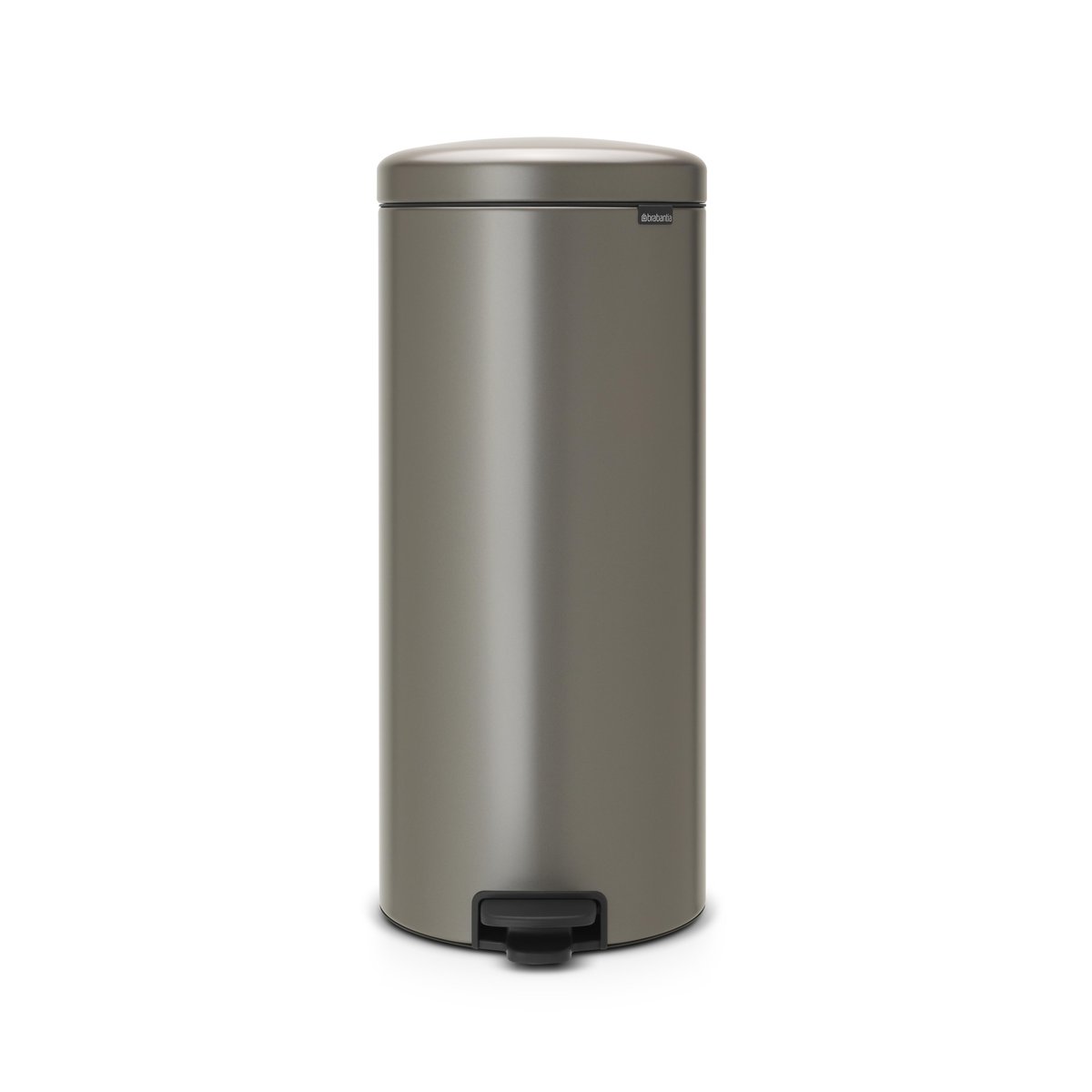 Brabantia New Icon pedalspand 30 liter platinum