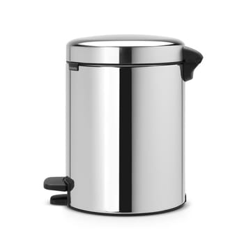 New Icon pedalspand 5 liter - brilliant steel (sølv) - Brabantia