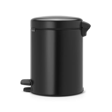 New Icon pedalspand 5 liter - matt black (sort) - Brabantia