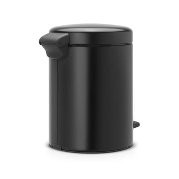 New Icon pedalspand 5 liter - matt black (sort) - Brabantia