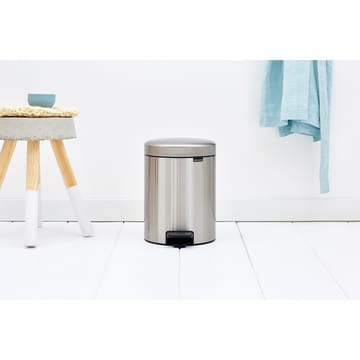 New Icon pedalspand 5 liter - Matt steel fingerprint proof - Brabantia