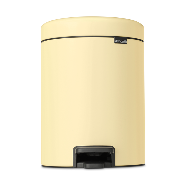 Brabantia New Icon pedalspand 5 liter Mellow Yellow