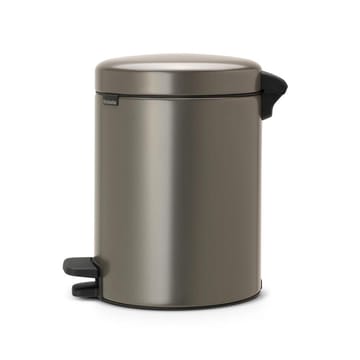 New Icon pedalspand 5 liter - platinum (grå) - Brabantia