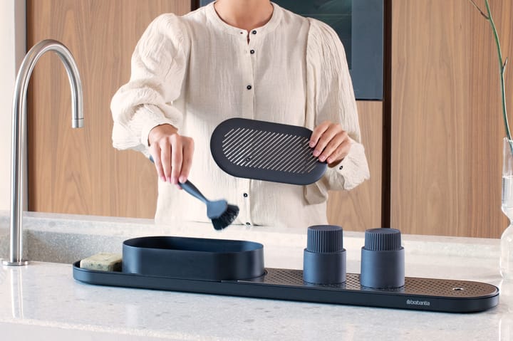 SinkStyle køkkenbordsorganizer sæt 2 dele, Mineral Infinite Grey Brabantia