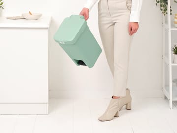 StepUp pedalspand 16 L - Jade green - Brabantia