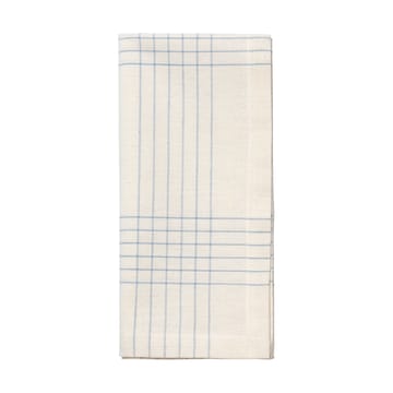 Alice stofserviet 45x45 cm - Dusty blue-natural - Broste Copenhagen