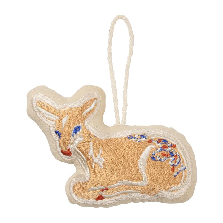 Baby Deer juleophæng, Warm beige Broste Copenhagen