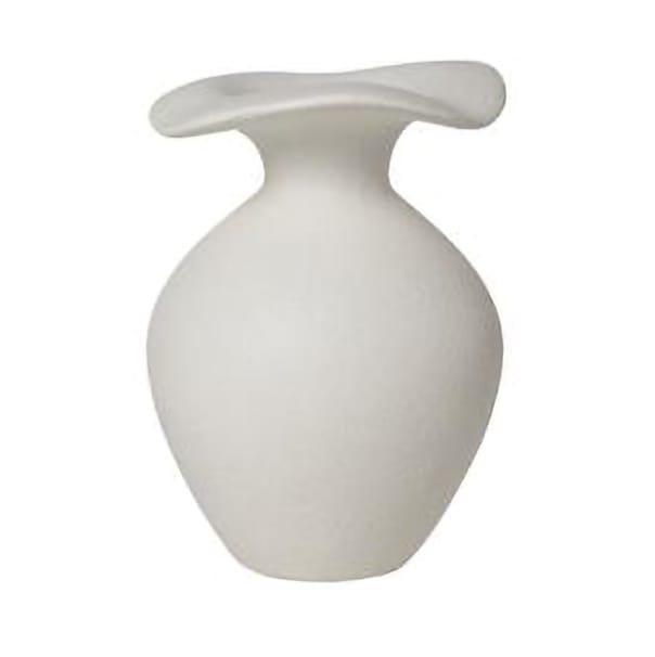 Florentina vase XS 14 cm - White - Broste Copenhagen