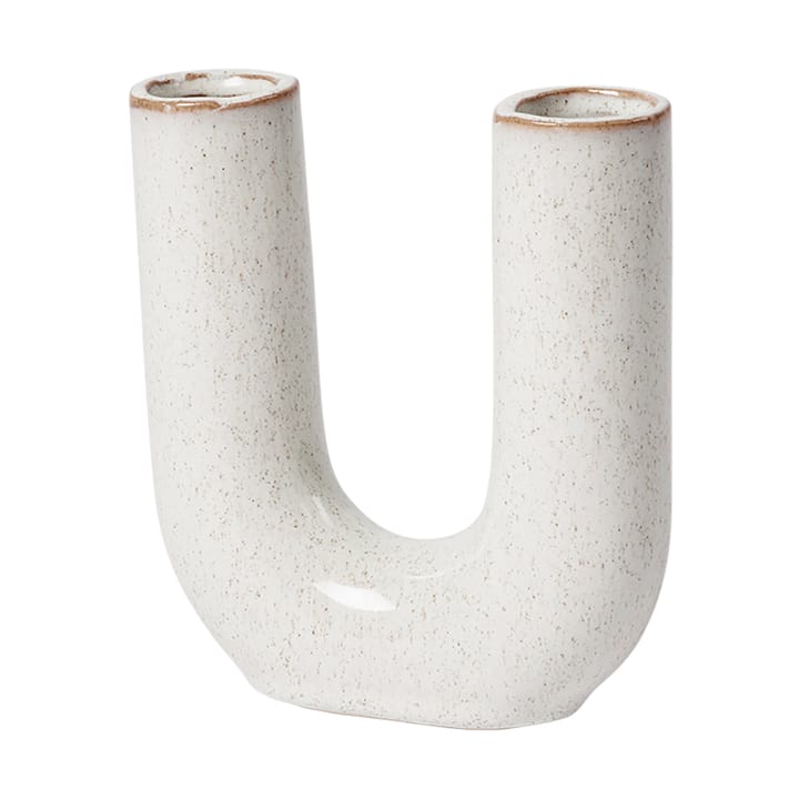 Hector vase U Ø16 cm - Rainy day grey - Broste Copenhagen