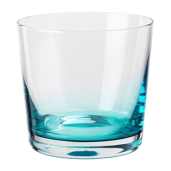 Hue drikkeglas 15 cl, Clear-turquoise Broste Copenhagen