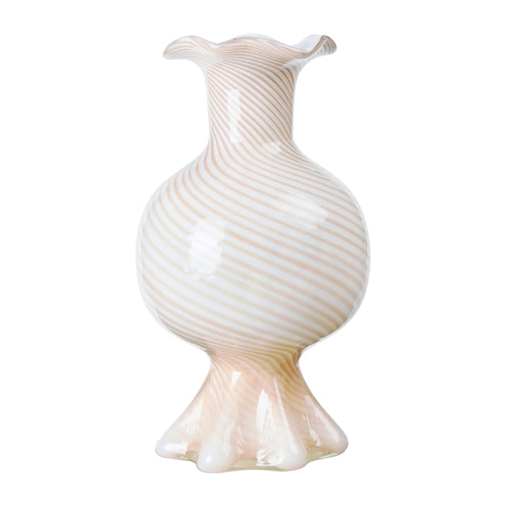 Mella vase 30 cm, Taupe sand/Offwhite Broste Copenhagen