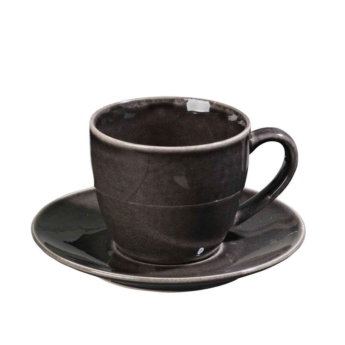 Broste Copenhagen Nordic Coal kop og underkop 8,8 cm