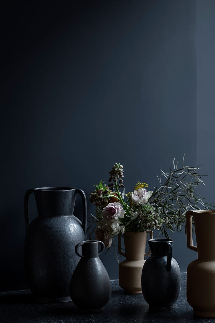 Silma vase 29 cm, Antique grey/Black Broste Copenhagen