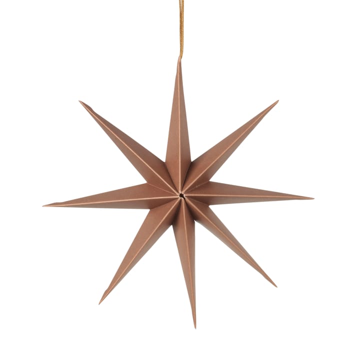 Star papirstjerne Ø50 cm - Indian tan - Broste Copenhagen